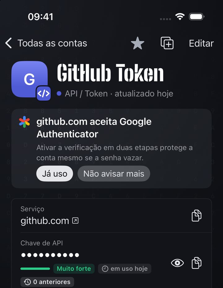 Details of an API token record